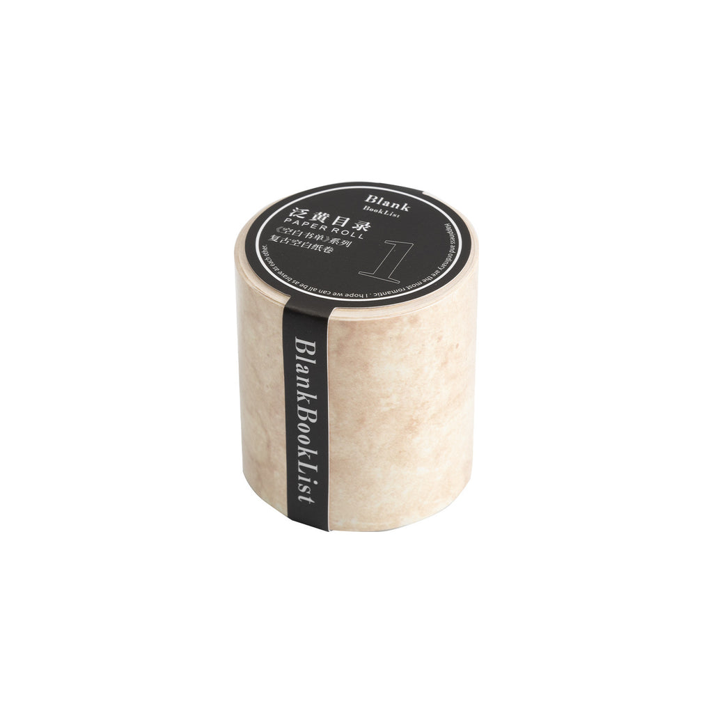 1 Roll Blank Vintage Paper KBSD