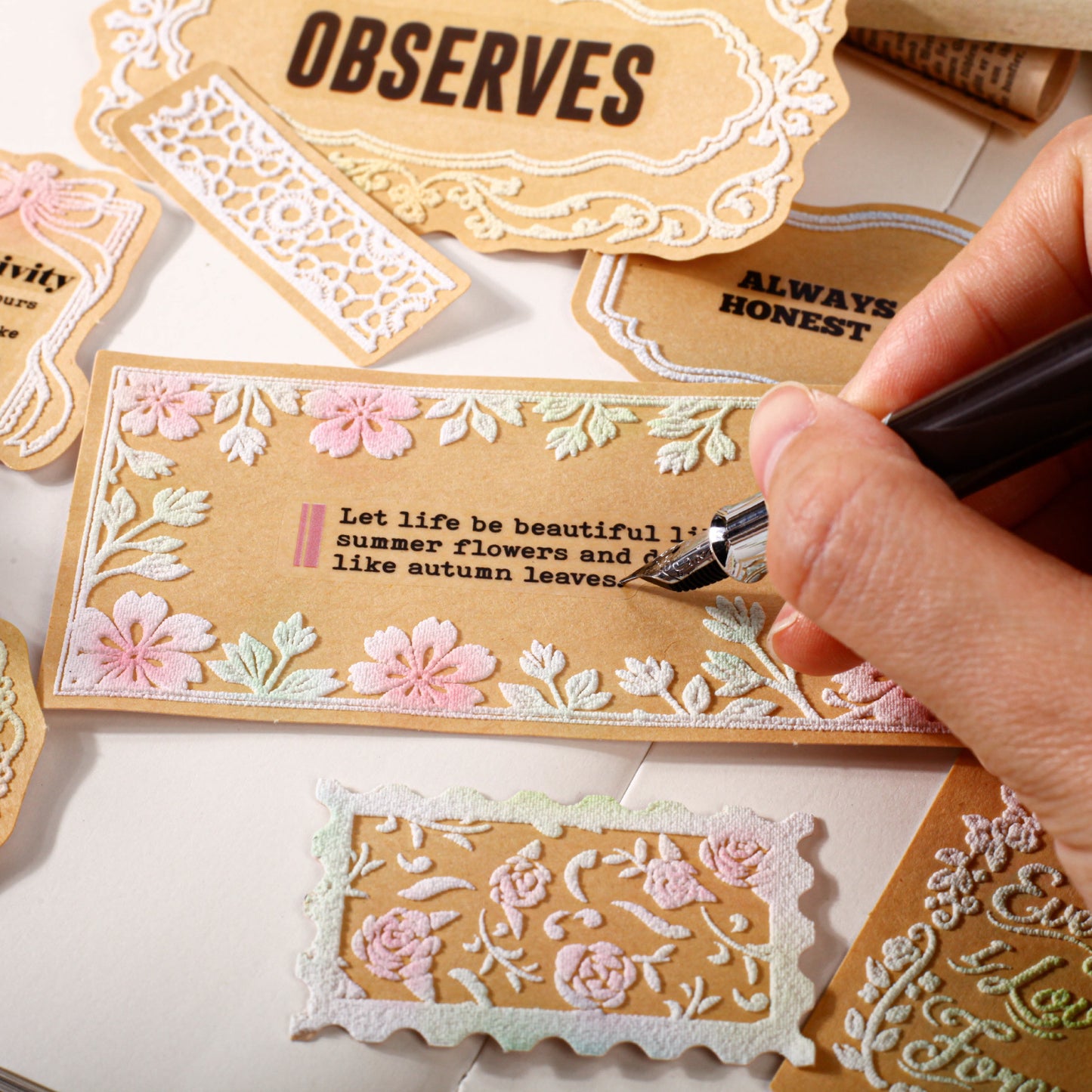 20 Pcs Creative Journal Stickers SXHY