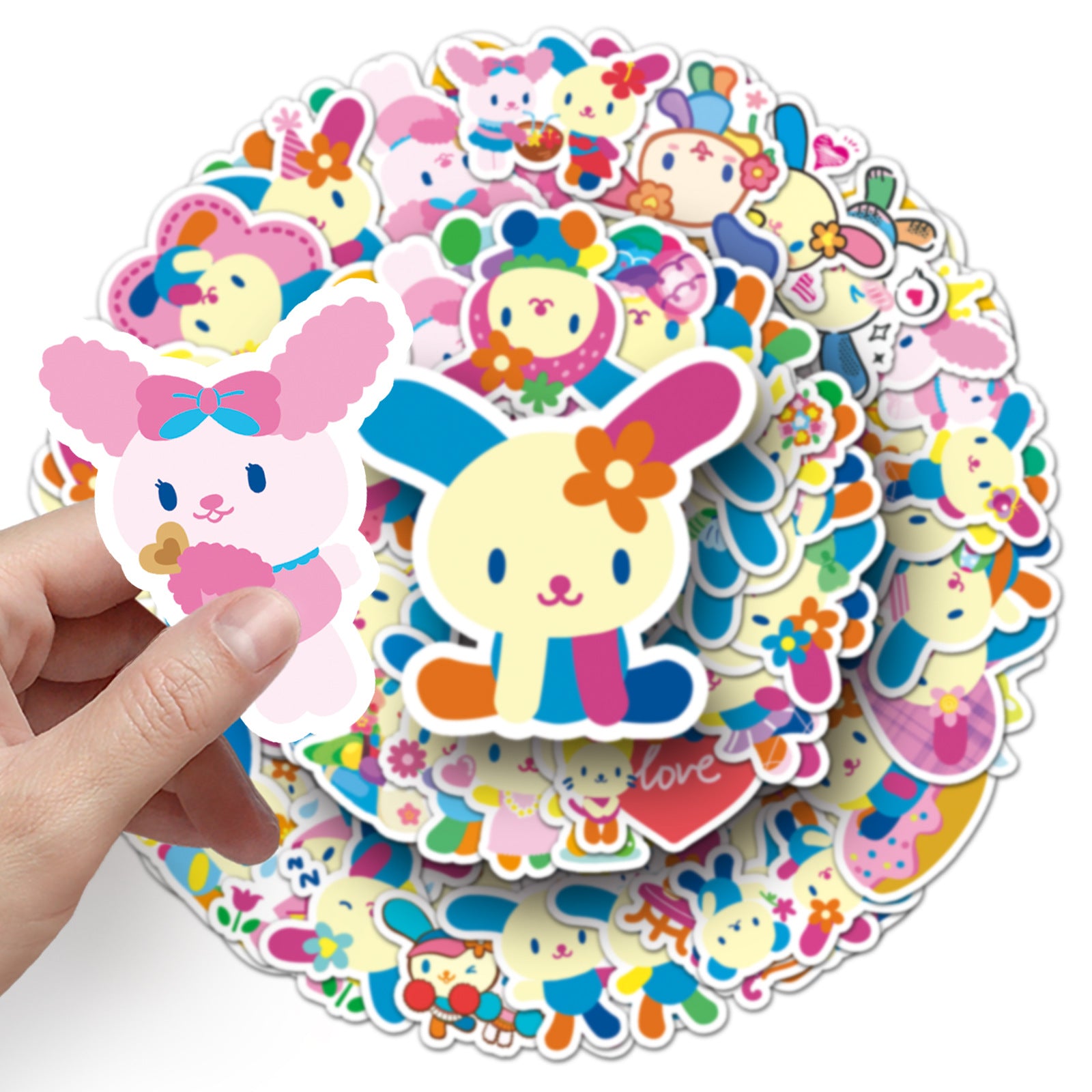 50Pcs Kawaii Waterproof Vinyl Stickers SRO134
