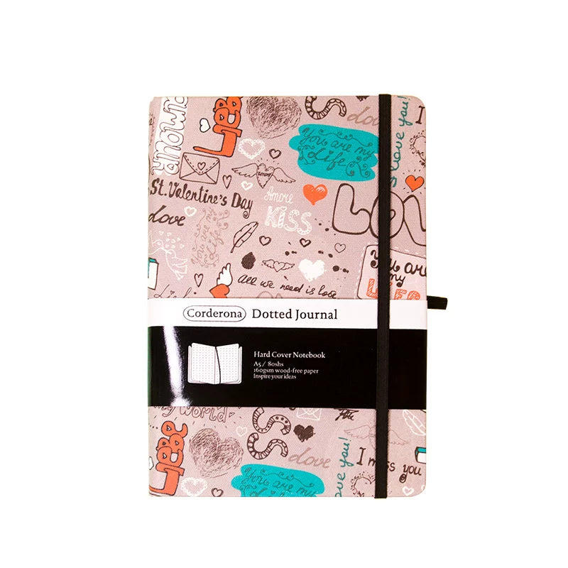 Art Series A5 Hardcover  Notebook - Valentine Love