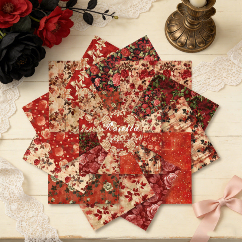 6 inch Rosetta Scrapbook Paper Pad SKP032