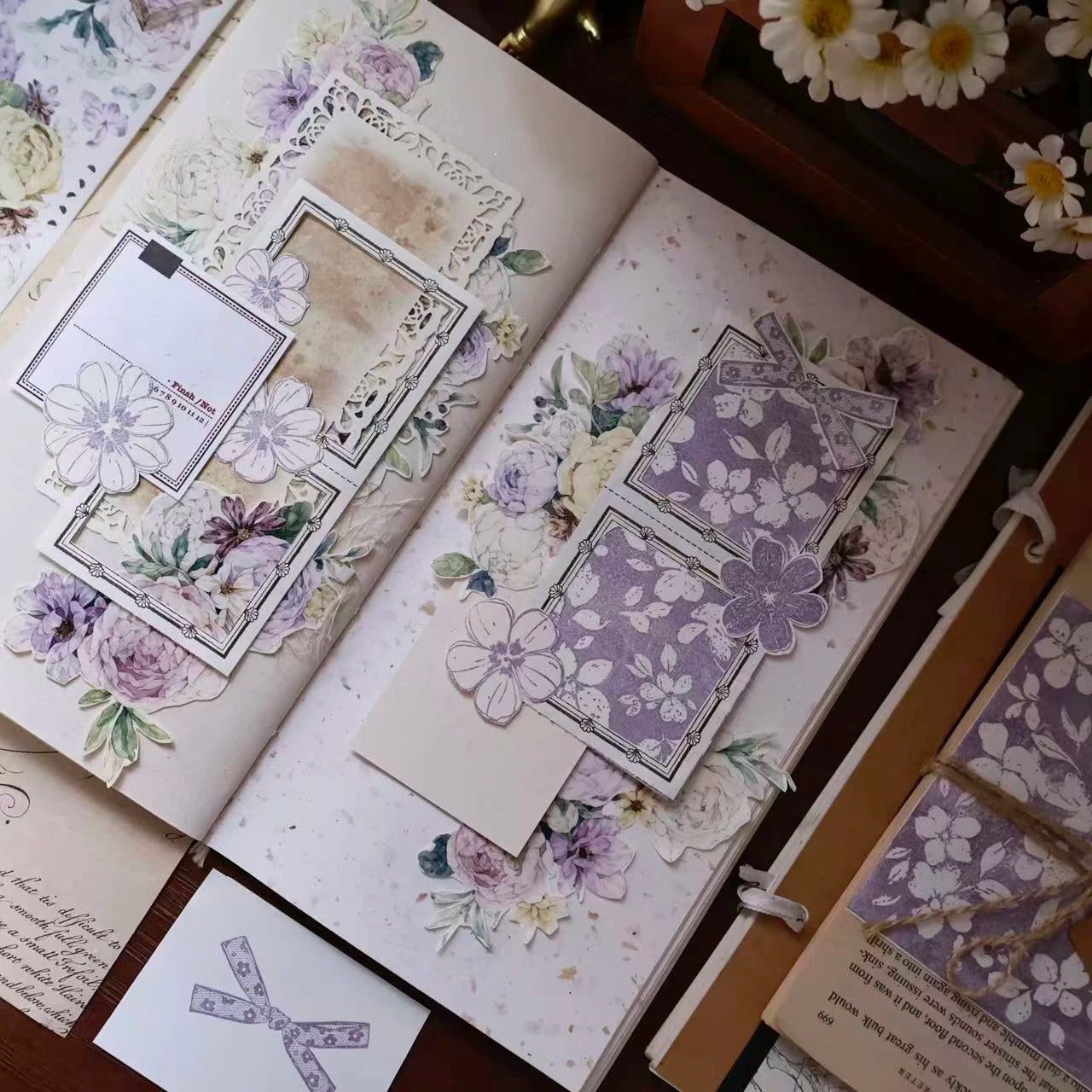 Floral  Decorative Tape Rolls- Seasons' Whispers