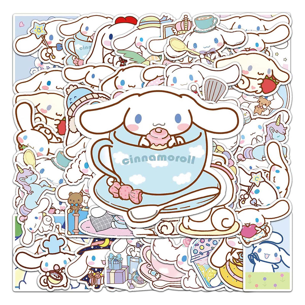 50 Pcs Vinyl Cinnamoroll Stickers YGG268