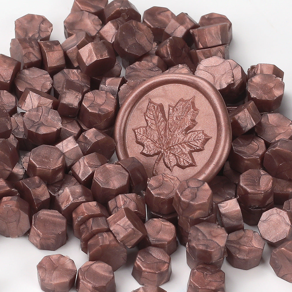 100 PCS Octagon Wax Seal Beads H127