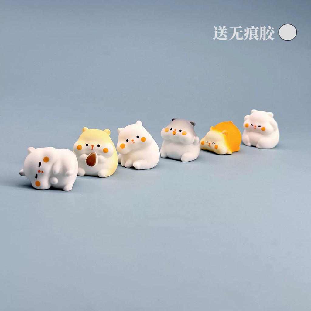 Chubby Hamster Desk Buddies