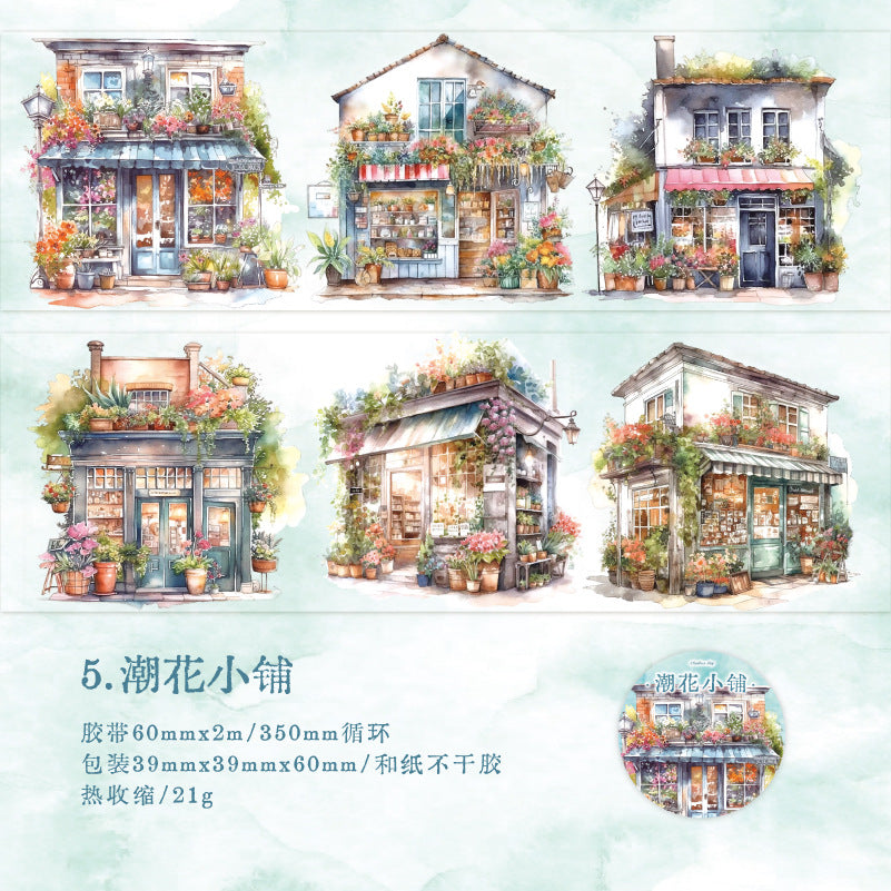 1 Roll Flower Shop Washi Tape LMHY