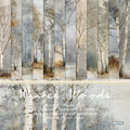 6 Inch Winter Woods Scrapbook Paper Pad