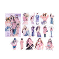30 Pcs Korean Watercolor Fashion Girl PET Stickers KXSKE
