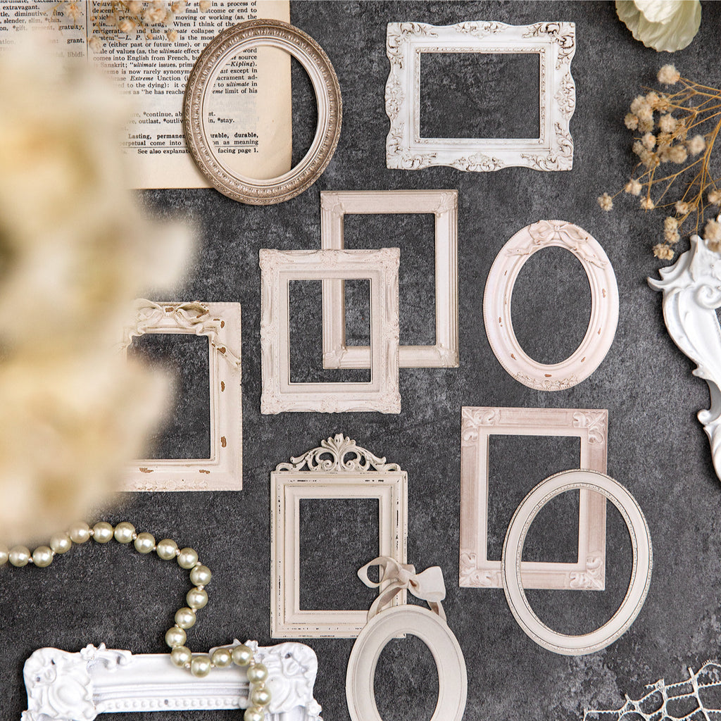 10 Pcs Vinage Frame Cardstock Paper CZAY