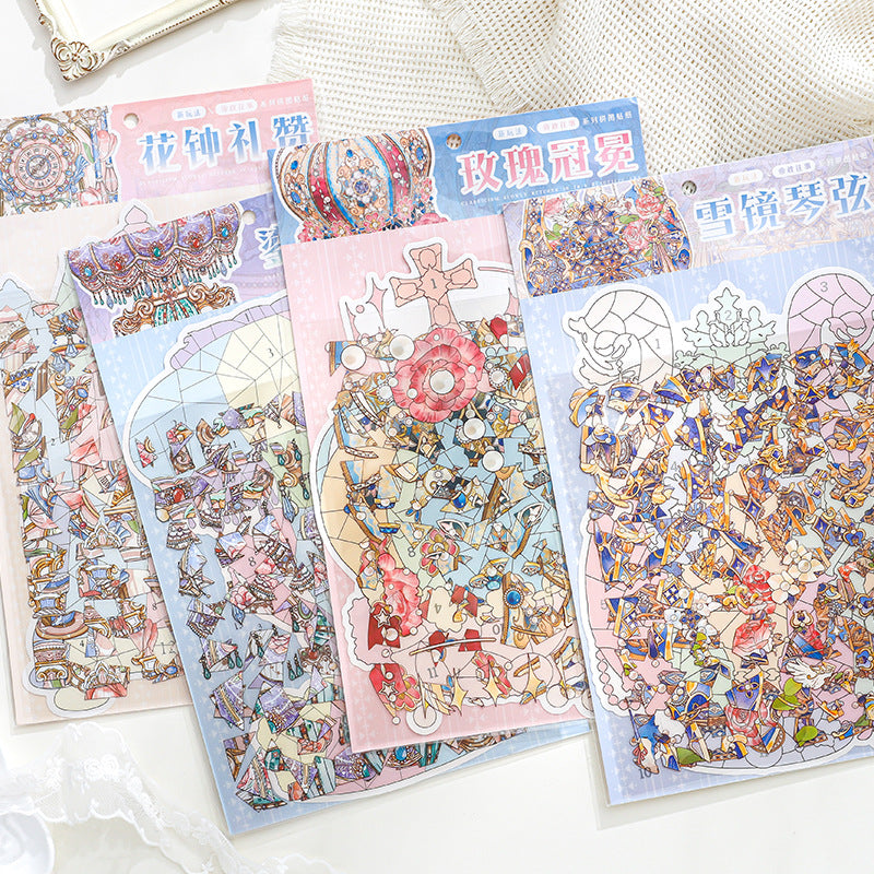 European Royal Themed DIY Stickers Kit DZWS