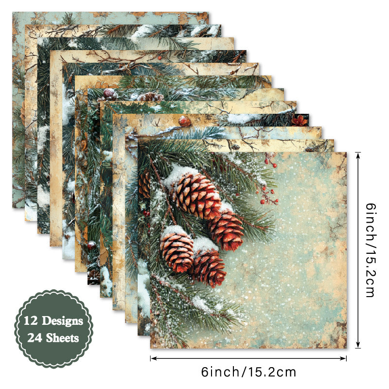 6 inch Scrapbook Paper Pad SKP332A