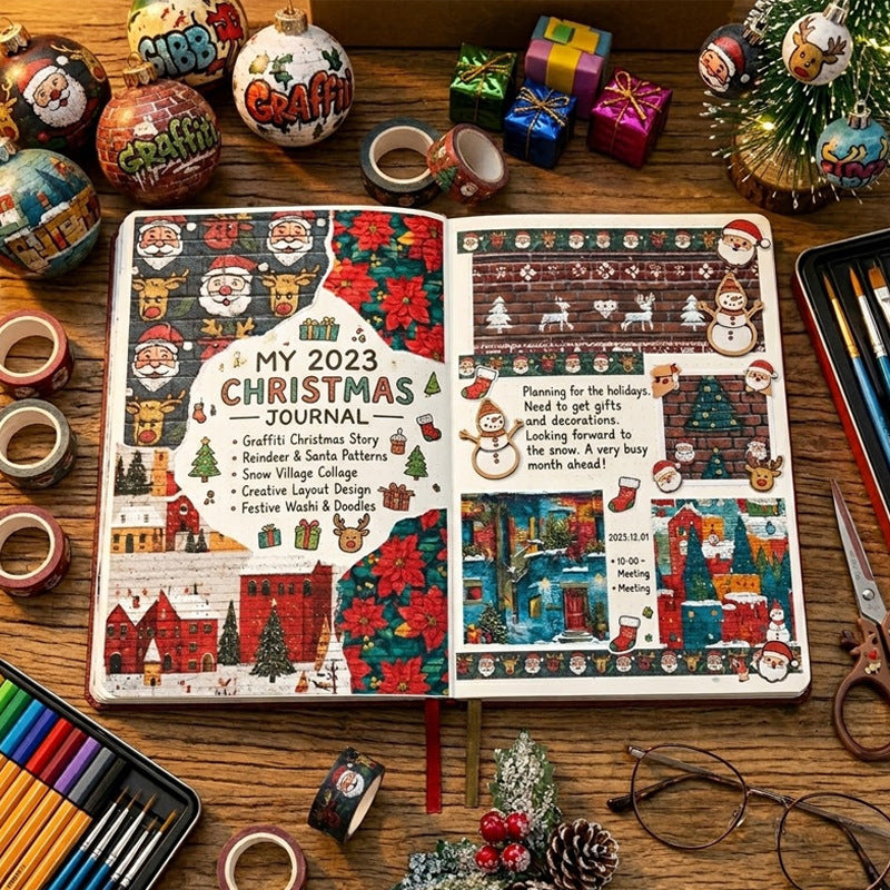 6 inch Christmas Wall Scrapbook Paper Pad SKP3012