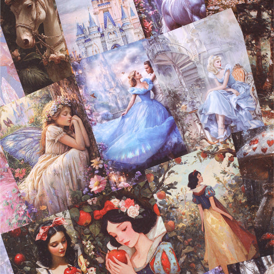 32 Sheets Fairy Tale Journal Paper FDTH