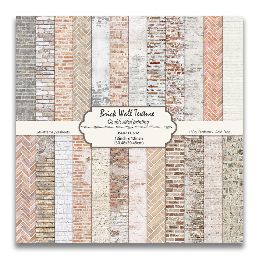 12 inch Scrapbook Paper Pad JYY110