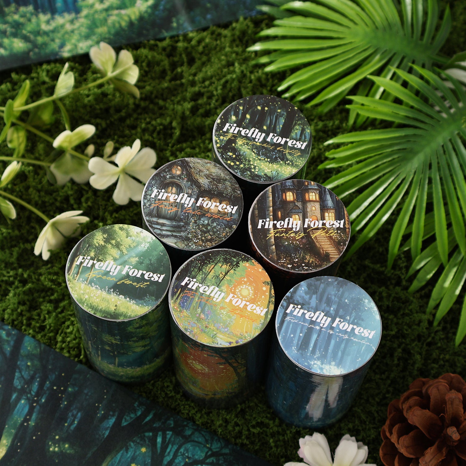 1 Roll Fantasy Forest Washi Tape YZSXL
