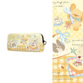 Bread Yellow Dog Bakery Rectangular Canvas Box Pencil Case