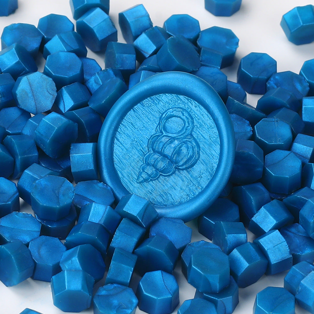 100 PCS Octagon Wax Seal Beads H102
