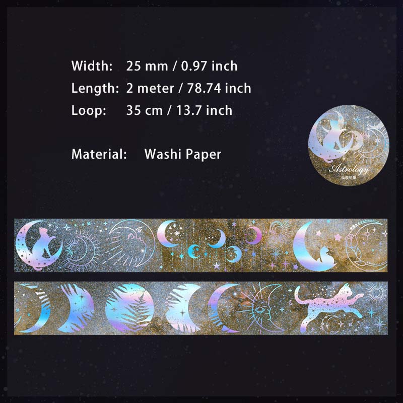 1 Roll Constellation Washi Tape ZGXX