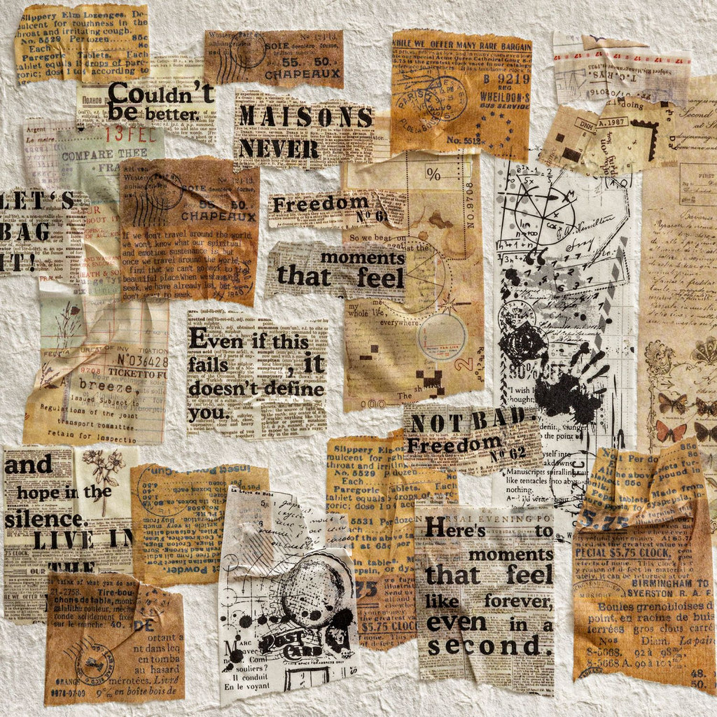 1 Roll Vintage Psalm Manuscript Washi Tape ZJSG