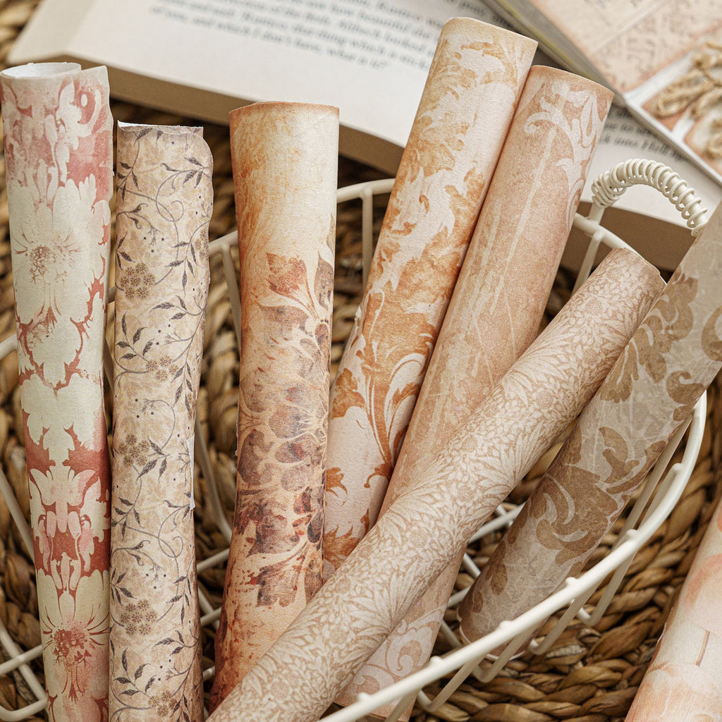 30 Sheets Vintage Scrapbook Paper SNDF