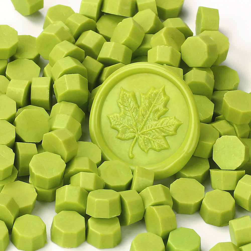 100 PCS Octagon Wax Seal Beads H70