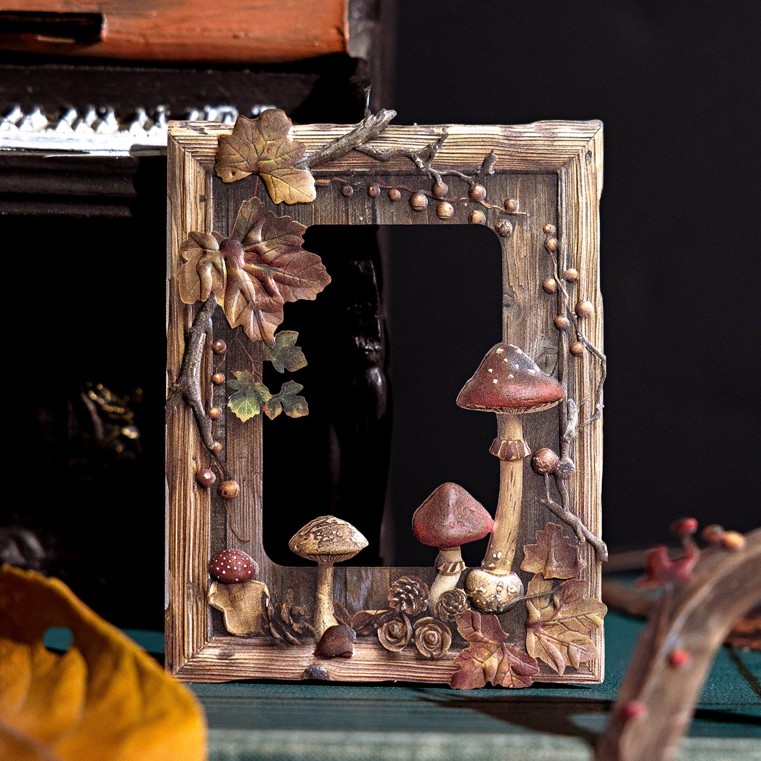 10 Pcs Vintage Frame Stickers AXMK