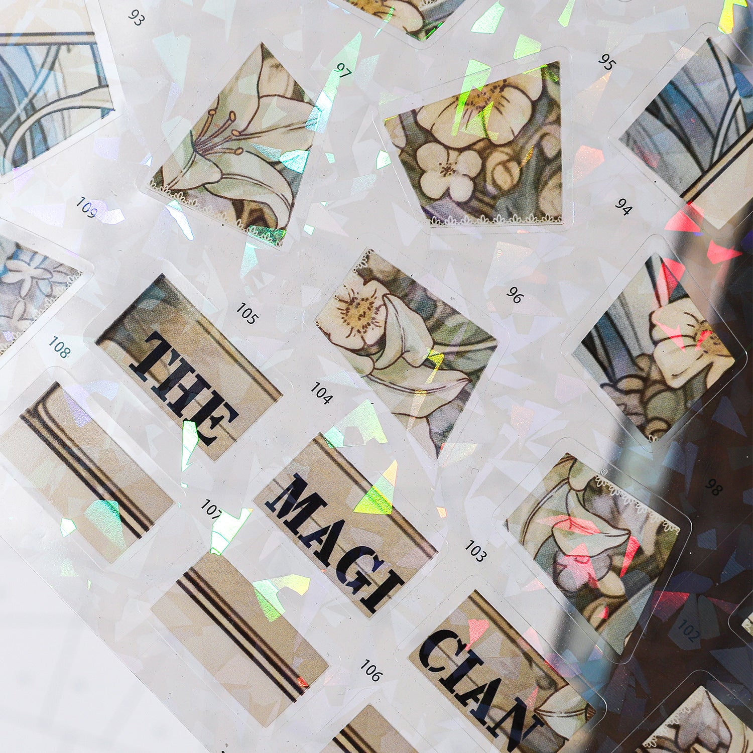 Fantasy Cat Puzzle Stickers Kit YZMY