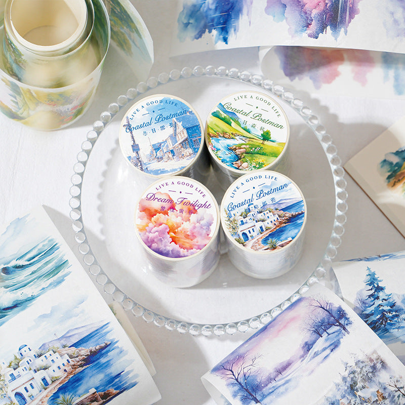 1 Roll Landscape Washi Tape RJFJ