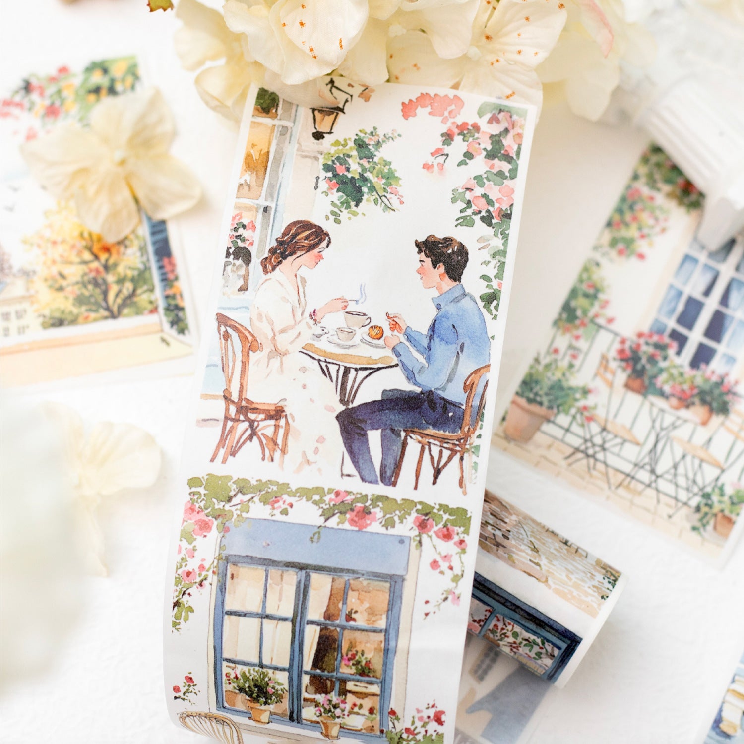 1 Roll City Landscape Washi Tape ZYSJ