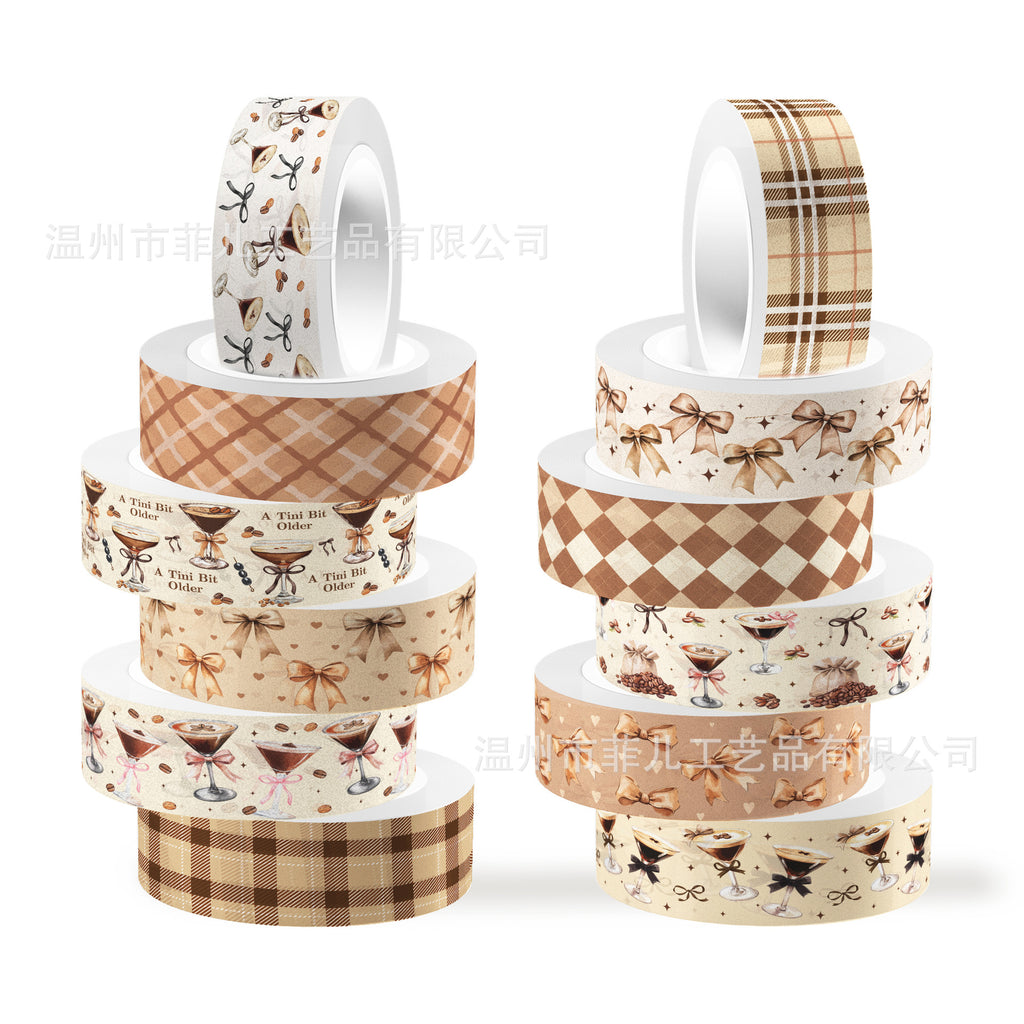 12 Roll Washi Tape Set ZH101