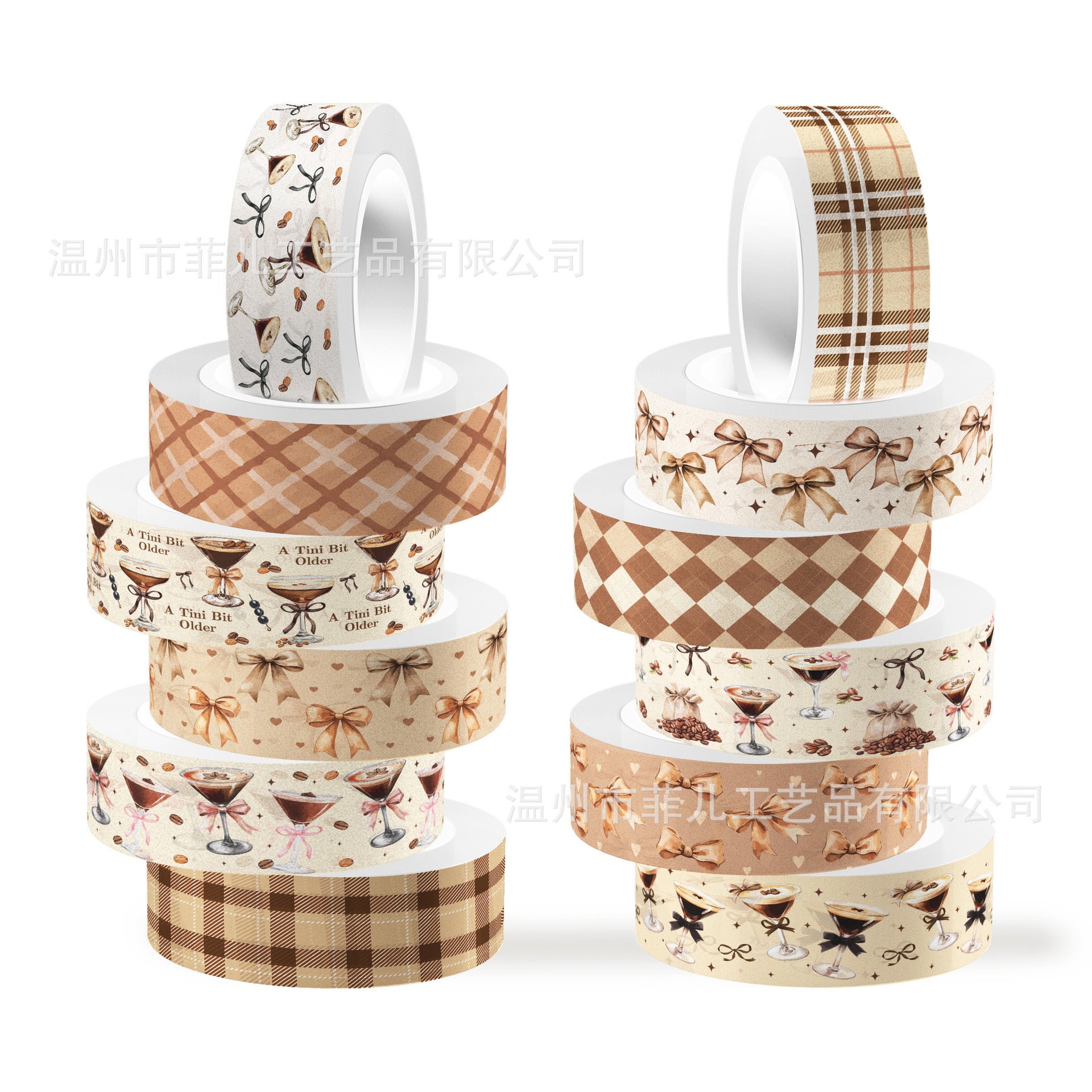 12 Roll Washi Tape Set ZH101