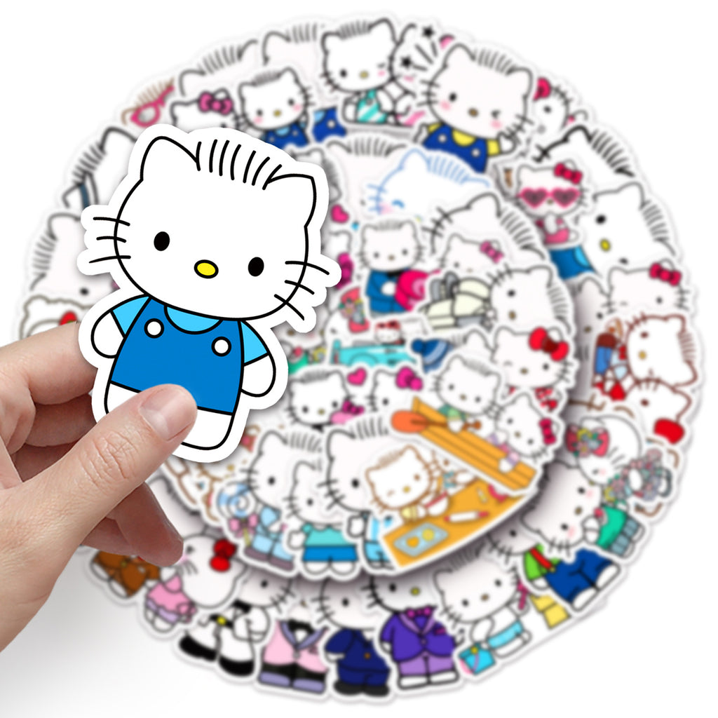 50Pcs Kawaii Waterproof Vinyl Stickers SRO108