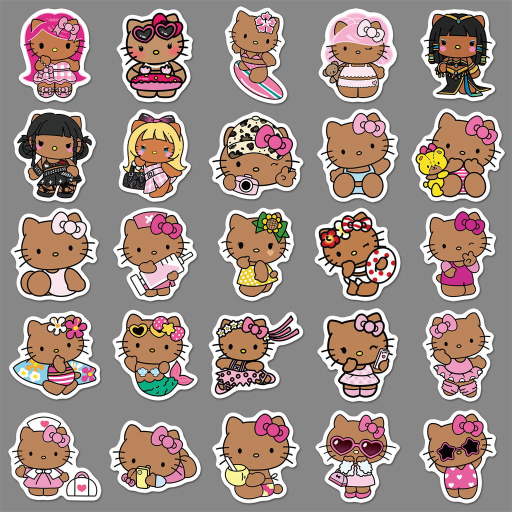 50Pcs Kawaii Waterproof Vinyl Stickers SRO122