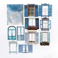 10 Pcs Windows of Time Sticker Pack CZMJB