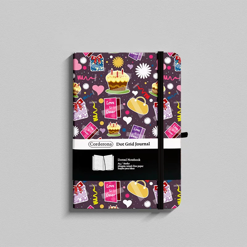 Art Series A5 Hardcover  Notebook - Celebration Birthday