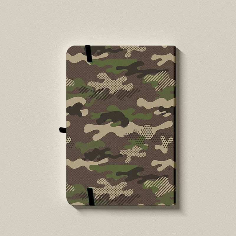 Classic Series A5 Hardcover Notebook - Camouflage