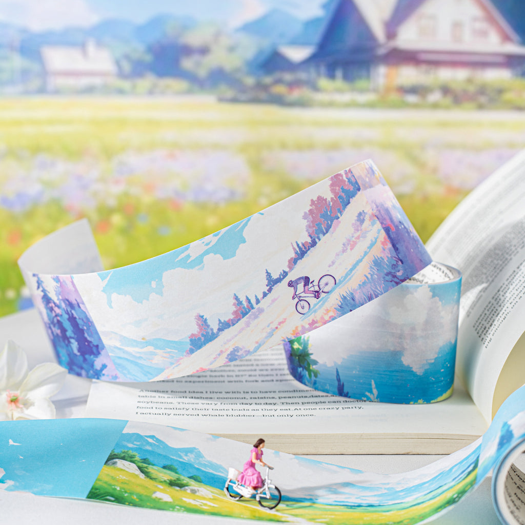 1 Roll Cartoon Landscape Washi Tape MGMJ
