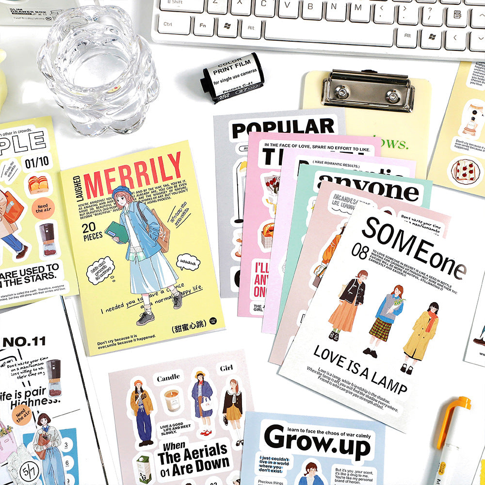 Lonri Girl Stickers Book