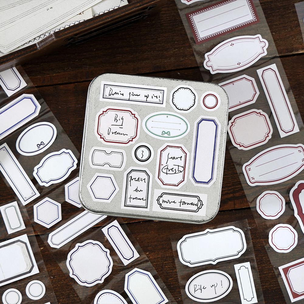 1 Roll Lable Stickers Tape For Planner SXKX