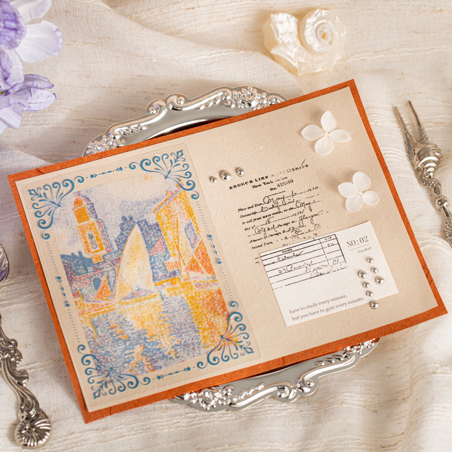 1 Roll Oil Painting Washi Tape YXHL