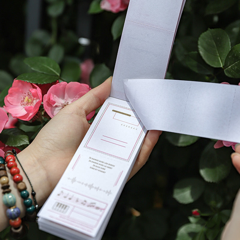 50 Pcs Creative Noteapd Paper SGJY