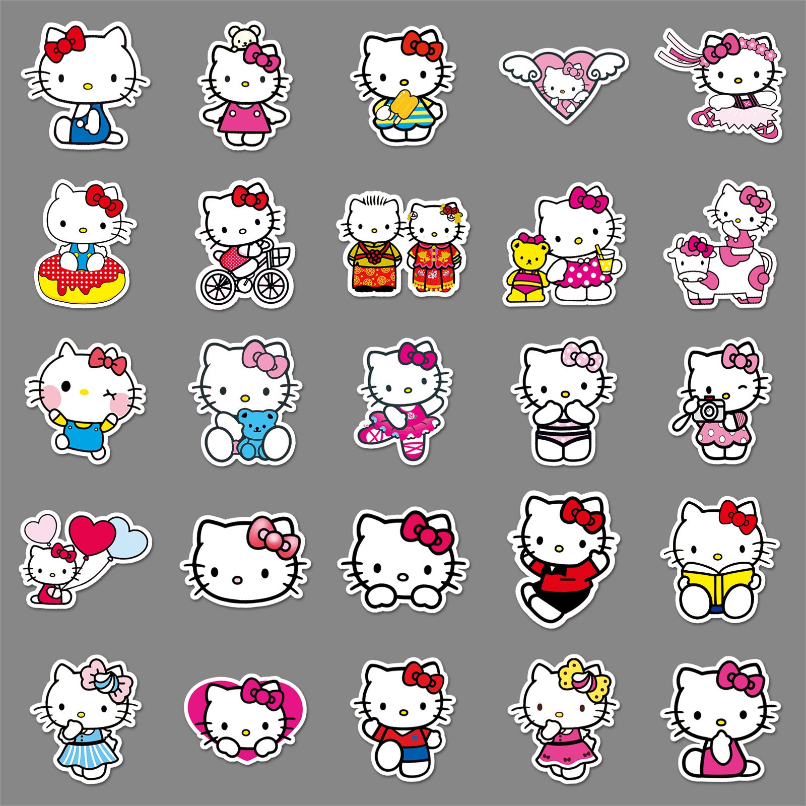 50Pcs Kawaii Waterproof Vinyl Stickers SRO106