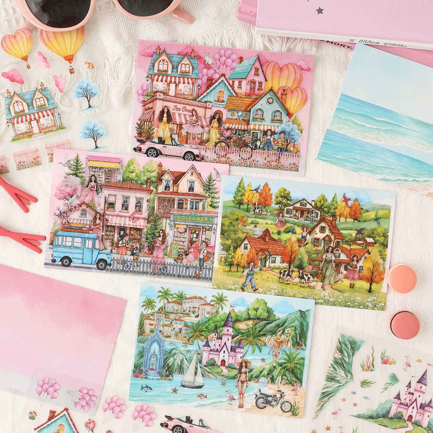Cozy House DIY Stickers Kit WRNA