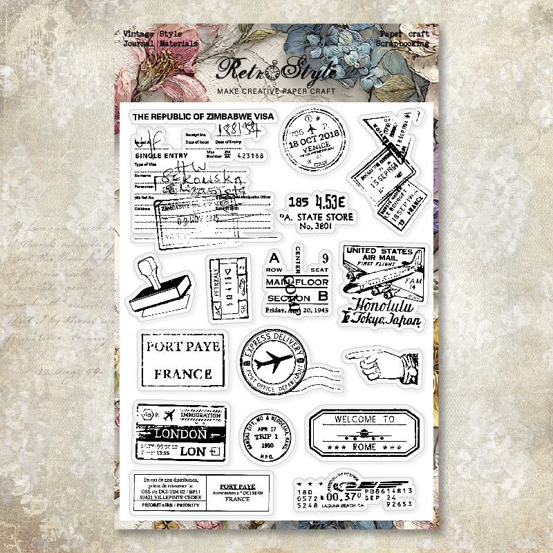 Clear Silicone Stamp STM559