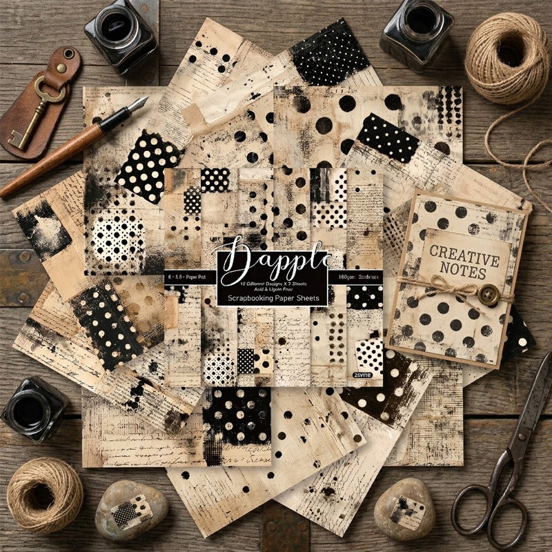 6 inch Scrapbook Paper Pad SKP017B