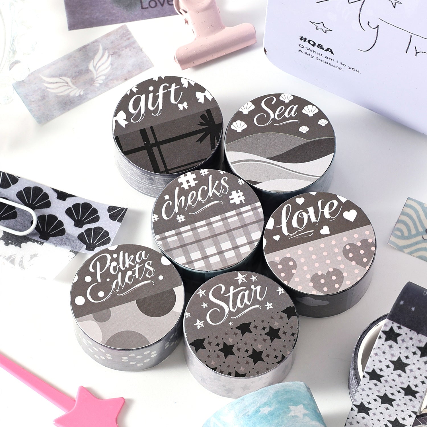 1 Roll Gray Art TPE Tape HDWL