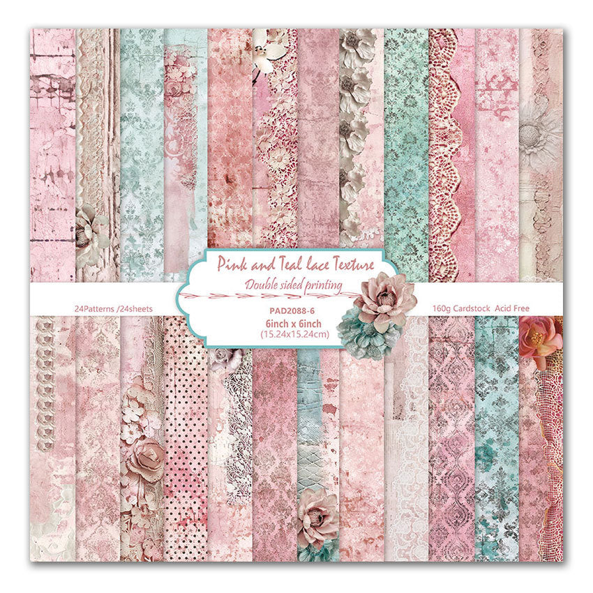 6 inch Scrapbook Paper Pad JYY6088