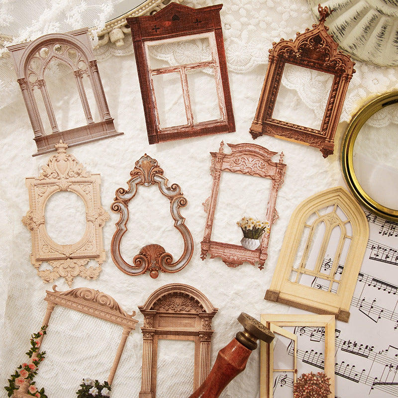 10 Pcs Windows Theme Scrapbook Paper JSZC