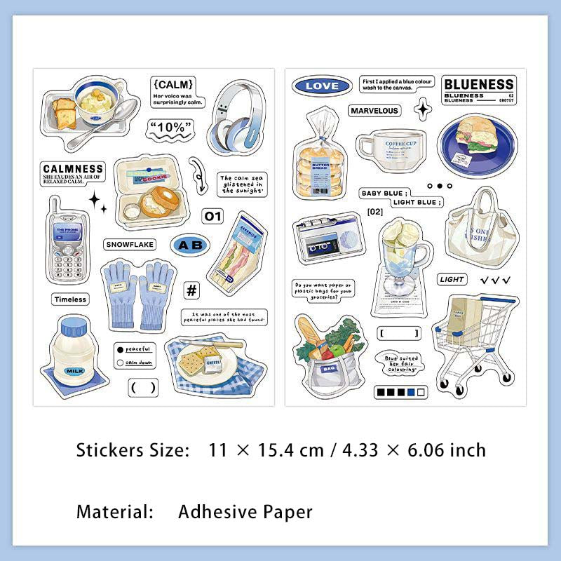 2 Sheets Creative Journal Stickers RJSP