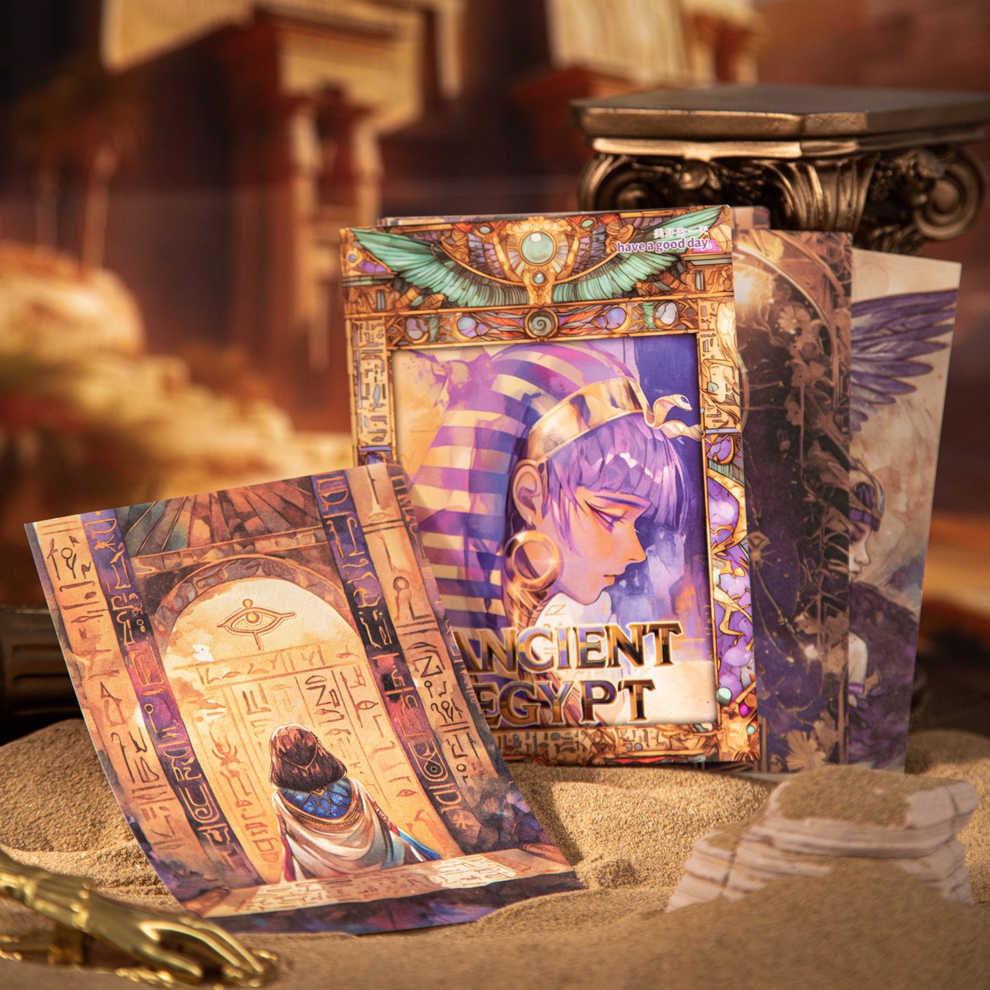 30 Pcs Egypt Themed Journal Paper SMAJ